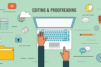 proofreading and editing in arabic and english your document