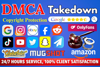 permanently remove mugshots articles defamation harassing negative leaks by dmca
