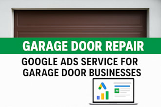 run campaign for garage door businesses and generate lead
