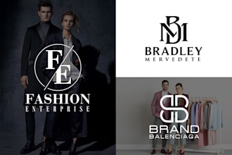 design a unique professional gym clothing fashion brand logo