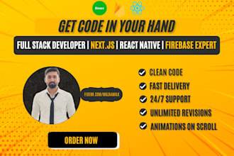build modern web apps with next js, react, and firebase