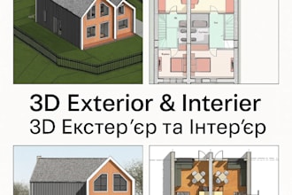 create a 3d revit model of your house or building