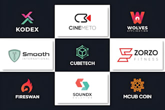do startup, software, crypto, cyber security, application and technology logo