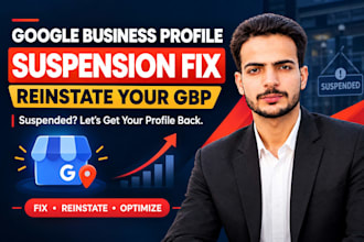fix suspended google business profile and reinstate gbp