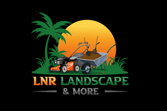 do lawn care landscape agriculture garden eco organic farm logo design