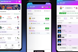 build fantasy sport app fantasy football sport bet app