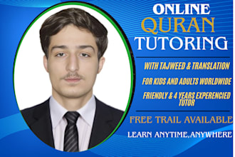teach the holy quran with tajweed to kids and adults online