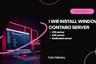 install windows on contabo server