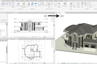 create a 3d revit model from your floor plan