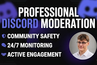 moderate and manage your discord server professionally