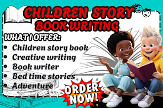ghostwrite children story book kids story book ebook writing short story