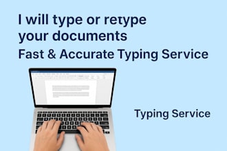type or retype your documents, images, or pdfs into word
