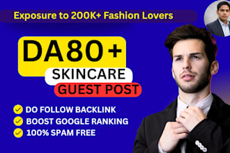publish high da skincare guest post with beauty backlinks