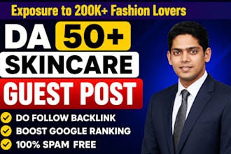 publish high da skincare guest post with beauty backlinks