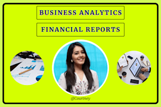 create advanced analytics, dashboards, and financial reports for MBA projects