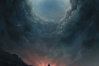 design a stunning fantasy, scifi, or horror book cover