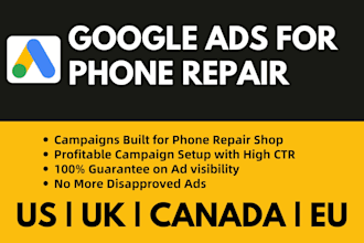 do phone repair google ads