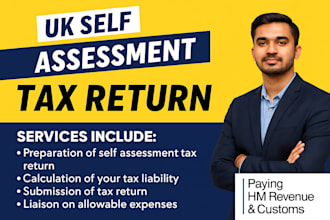 uk personal tax return, UK self assessment return, UK accountant for vat return