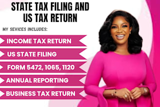 state tax, US tax filing, US tax return income tax annual report form 1040 5472