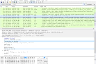 analyze wireshark pcap files for network issues and packet loss