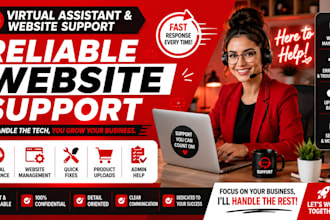be your wordpress virtual assistant and website manager