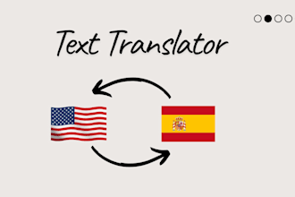 be your spanish translator