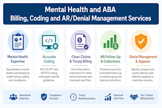manage the mental health and aba billing and collections for your practice