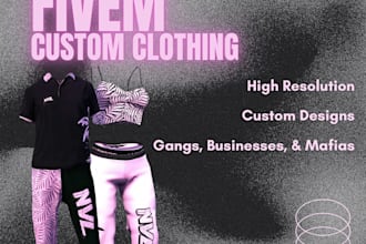 create custom clothes for fivem