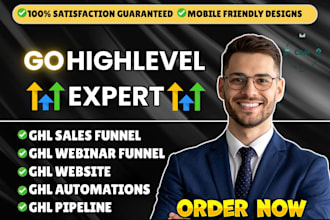 gohighlevel website, highlevel landing page, gohighlevel sales funnel, ghl crm