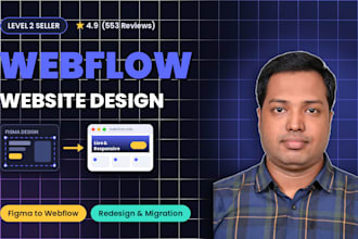 webflow website design, figma to webflow, redesign webflow website