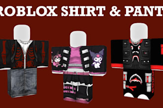 design classic roblox clothing roblox avatar gfx ugc as a roblox artist