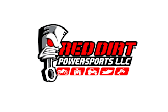 create super logo that stands out for red dirt power sports