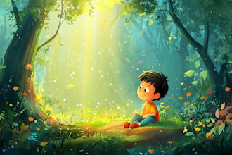 children story book illustration kids illustration