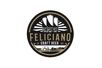 design elegant beautiful brewery logo