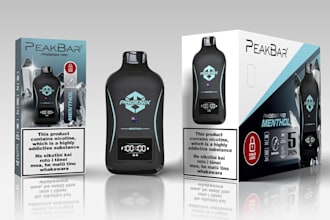 design premium vape packaging for your brand