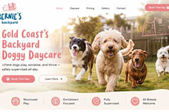 build squarespace pet boarding website dog walker website wix pet sitter website