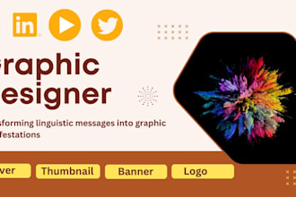 be your facebook cover, youtube banner,  social media header designer