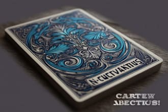 make custom playing card tarot card dark art oracle board game tarot card game