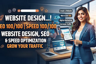 do wordpress website design, SEO and speed optimization
