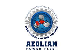 design greatest aeolian power fleet logo