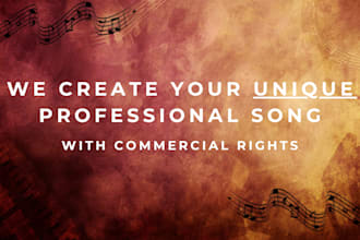 original professional music with commercial rights