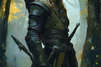 dnd, fantasy character and dnd character