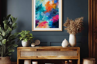 design trendy printable wall art for your etsy shop