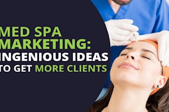 beauty website promotion skincare med spa shopify marketing social media manager