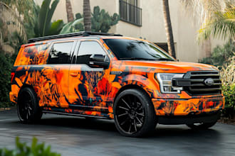 design car wrap vehicle wrap truck wrap boat wrap racing car