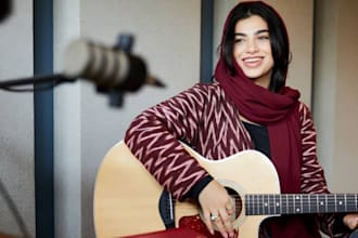 be your songwriter, female singer, background vocal, arabic singer