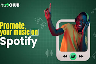 do spotify album promotion, spotify streams, spotify music track promotion