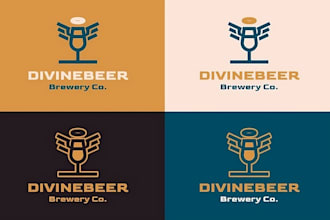 create awesome home bar logo design