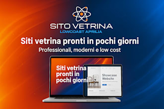 professional showcase website design with canva
