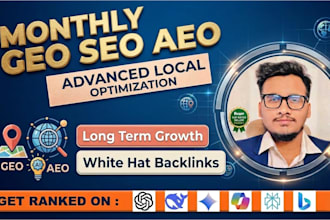 boost google rankings with monthly GEO SEO aeo